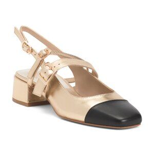 DOLCE VITA Leather Patsy Heels